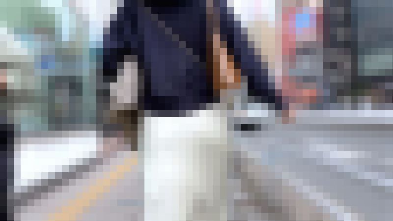 【４K・高画質】#50 白いロンスカが風で張り付き浮き出るお尻の形とPラインに熱視線